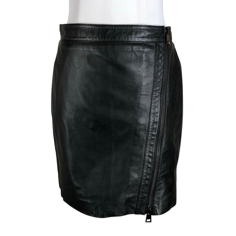 Unisex Oakwood - Leather skirt, size 38 - Black ()