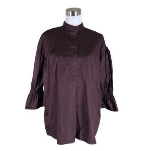 Unisex COS - Blouse, size 38 - Wine red (1)