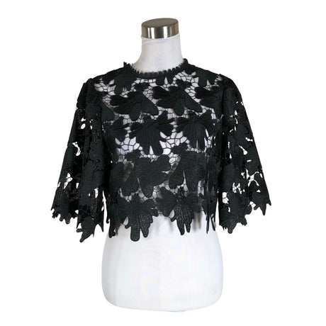Unisex Guess - Short-sleeved blouse, size 36 - Black ()