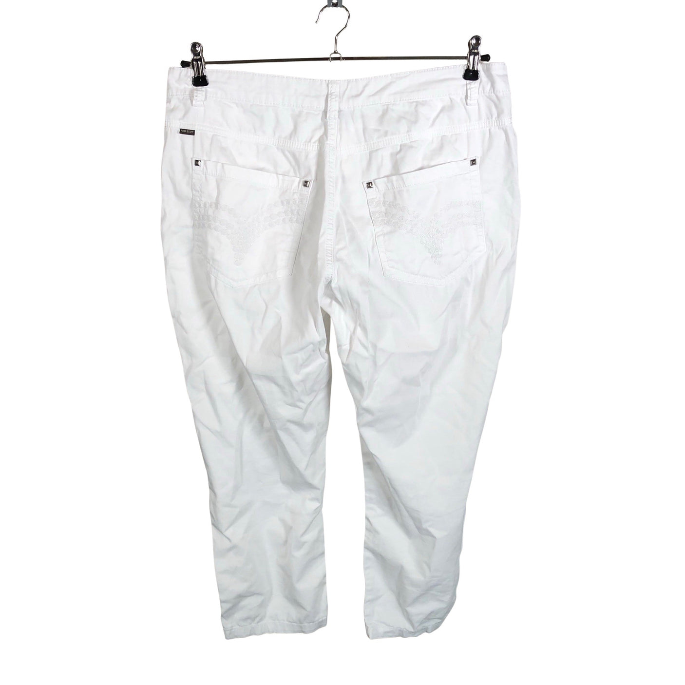 Unisex Anna Scott - Capri pants, size 40 - White (2)