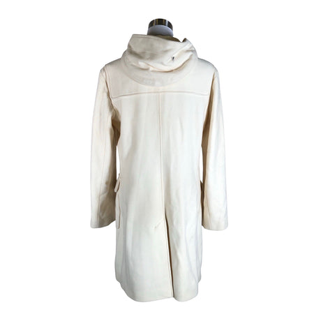 Unisex Benetton - Wool coat, size 38 - Natural white (2)
