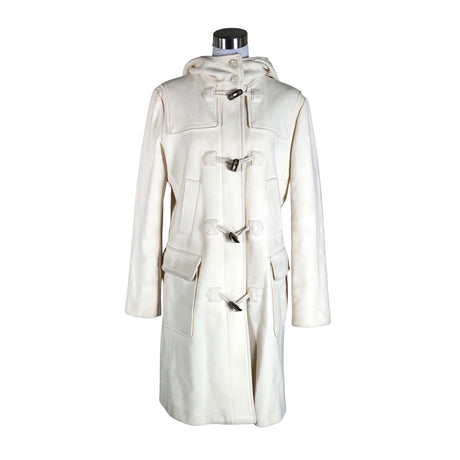 Unisex Benetton - Wool coat, size 38 - Natural white ()
