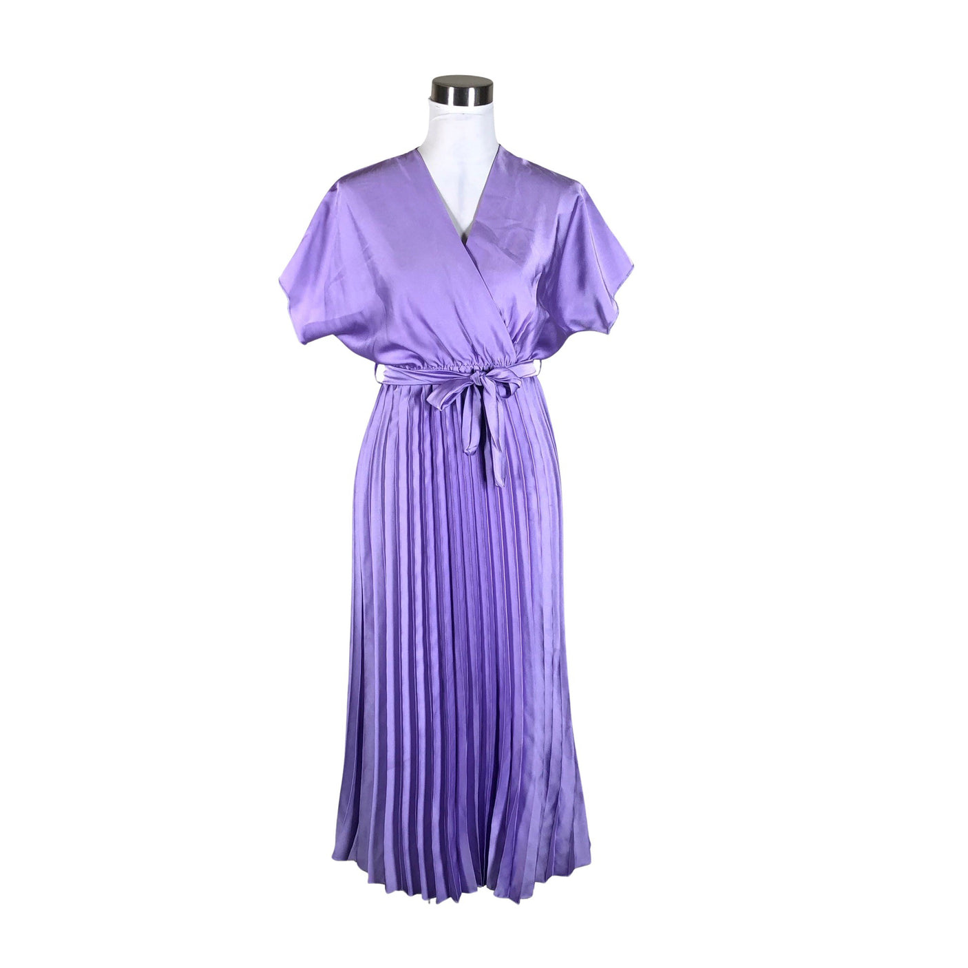 Unisex Handmade - Schiffon dress, size 38 - Violet (1)