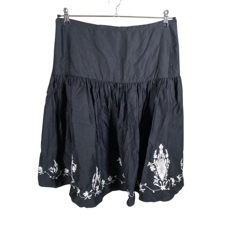 Unisex Lindex - Fabric skirt, size 42 - Black ()