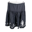 Unisex Lindex - Fabric skirt, size 42 - Black ()
