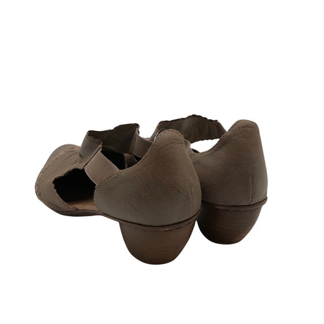 Unisex Rieker - High heels, size 38 - Brown (2)