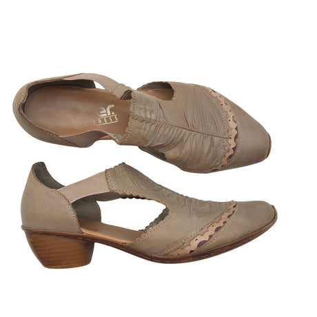 Unisex Rieker - High heels, size 38 - Brown ()