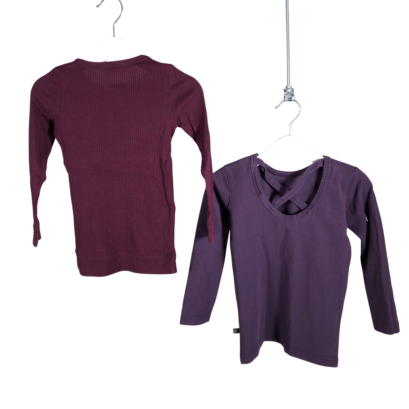 Unisex Jamie Kay - Tricot shirt, size 98 - 104 - Wine red (2)