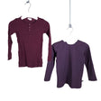 Unisex Jamie Kay - Tricot shirt, size 98 - 104 - Wine red ()
