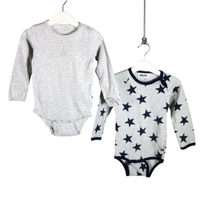 Unisex Molo Kids - Body, size 86 - 92 - Gray (1)