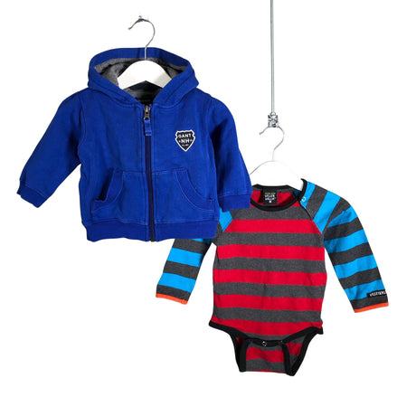 Unisex Gant - Hoodie, size 74 - 80 - Blue ()