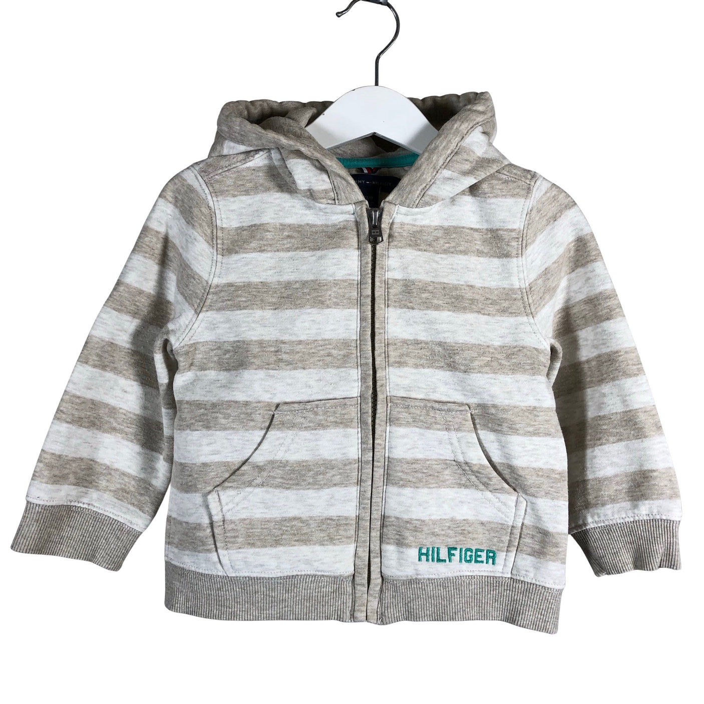 Unisex Tommy Hilfiger - Hoodie, size 92 - 98 - Beige (1)