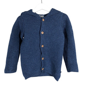 Unisex POMPdeLUX - Cardigan, size 92 - 98 - Blue (1)