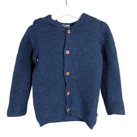 Unisex POMPdeLUX - Cardigan, size 92 - 98 - Blue ()