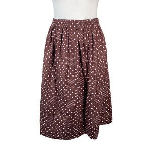 Unisex Oliver Bonas - Fabric skirt, size 44 - Brown (1)
