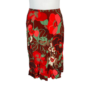 Unisex King Luie - Fabric skirt, size 44 - Red (1)