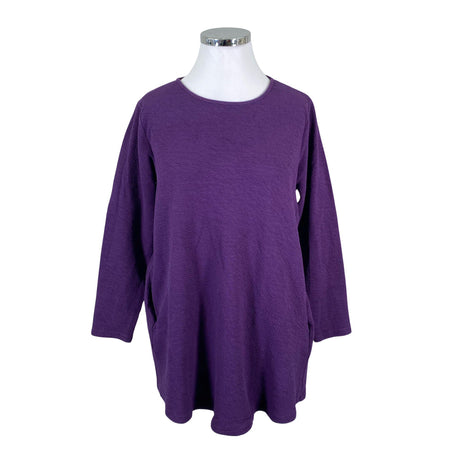 Unisex NOSH - Tricot tunic, size 44 - Violet ()