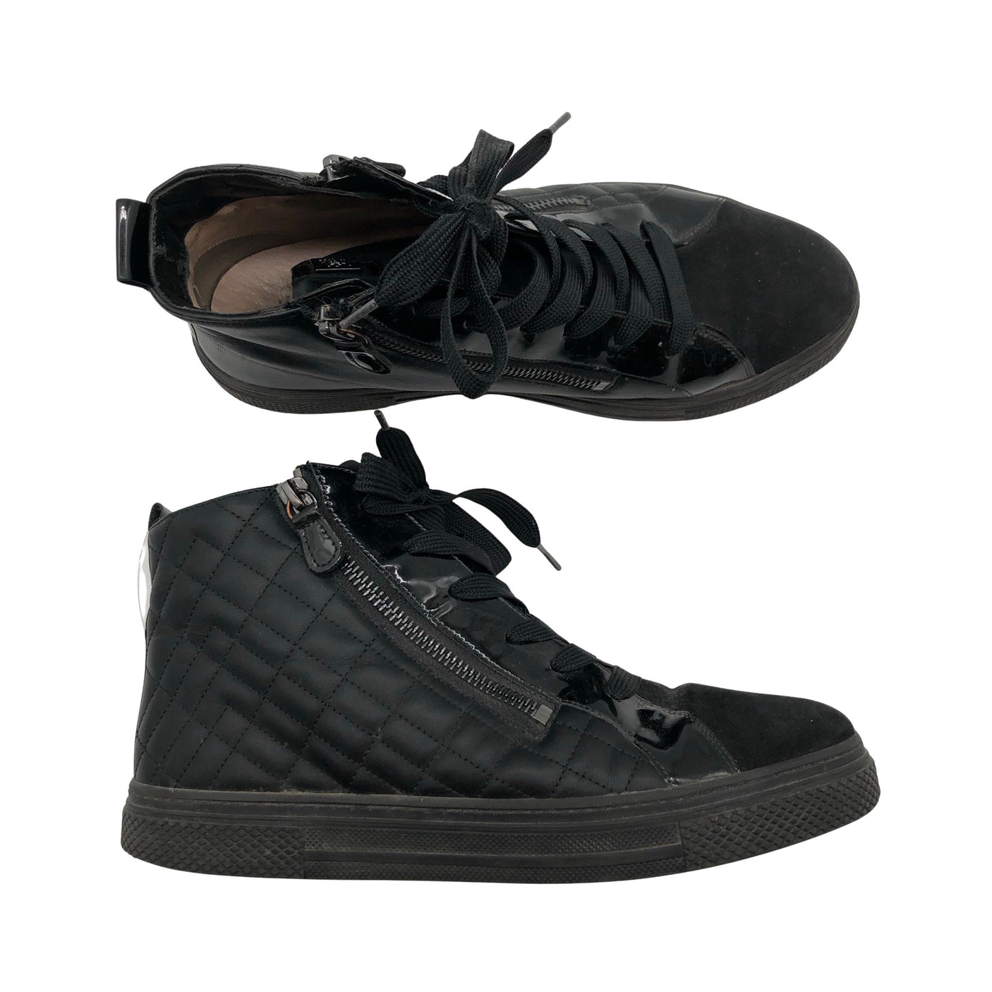 Unisex Hassia - Casual sneakers, size 38 - Black (1)
