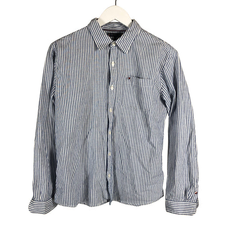 Unisex Tommy Hilfiger - Collared shirt, size 158 - 164 - Blue ()