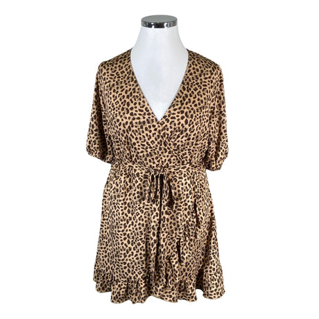 Unisex Threadbare - Tricot dress, size 42 - Brown ()