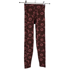 Unisex Marimekko - Leggings, size 34 - Wine red (1)