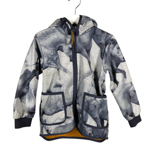 Unisex Molo Kids - Soft shell jacket, size 104 - 110 - Gray (1)