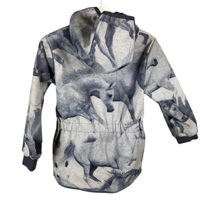 Unisex Molo Kids - Soft shell jacket, size 104 - 110 - Gray (2)