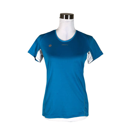 Unisex Craft - Sports shirt, short sleeve, size 38 - Blue ()