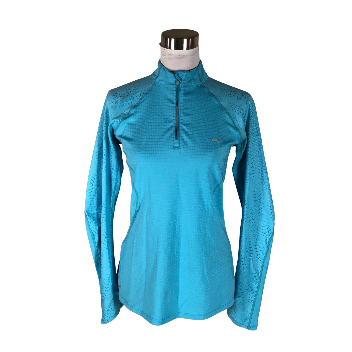 Unisex Nike - Sports shirt, long sleeve, size 40 - Light blue (1)