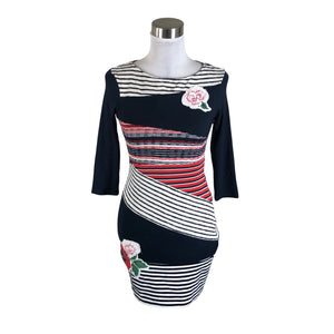 Unisex Desigual - Tricot dress, size 34 - Blue (1)