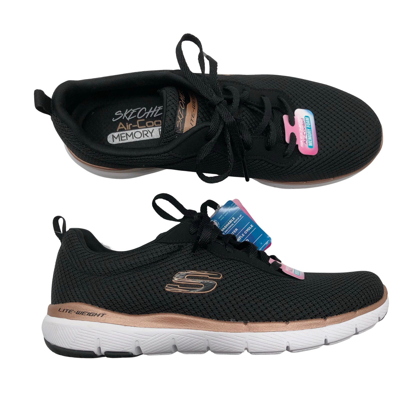 Unisex Skechers - Sneakers, size 37 - Black (1)