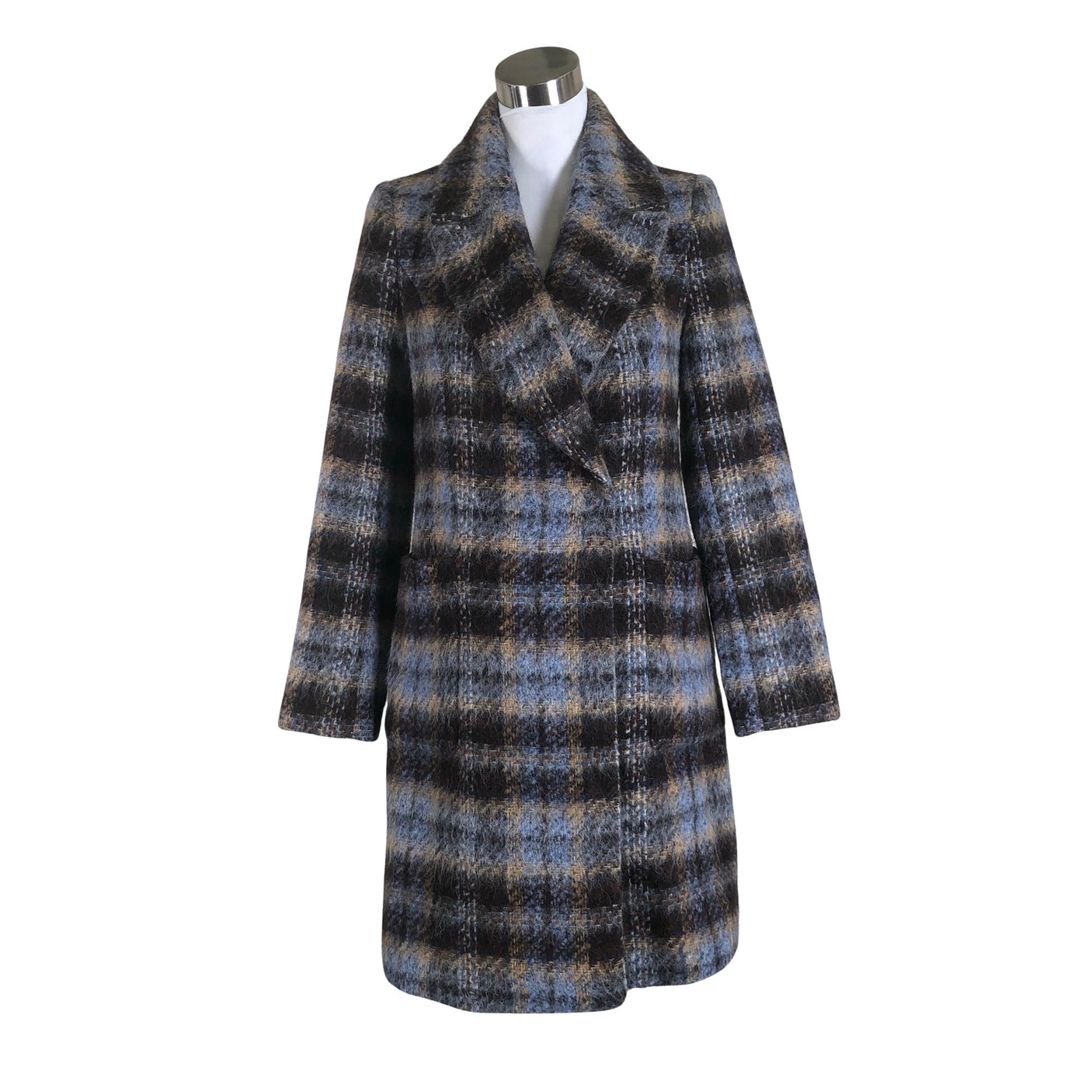 Unisex Banana Republic - Wool coat, size 36 - Light blue (1)