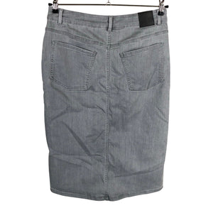Unisex Your Face - Denim skirt, size 40 - Gray (2)