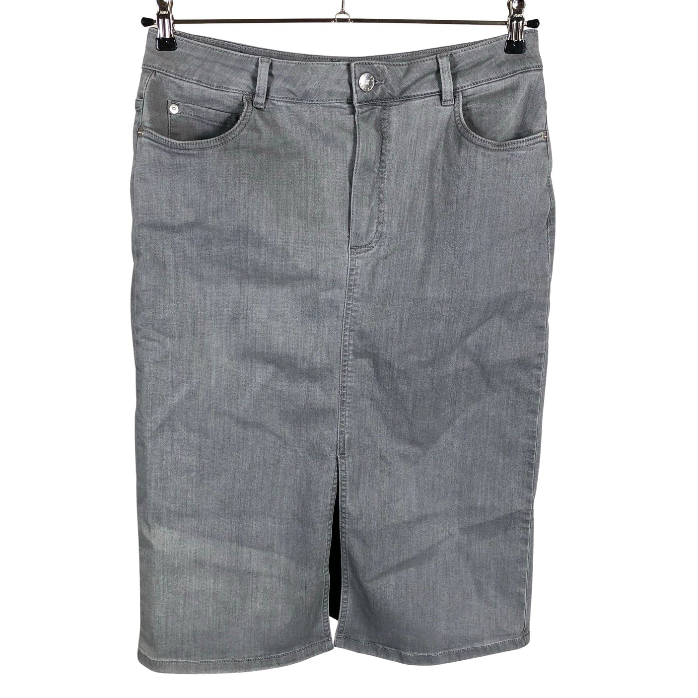 Unisex Your Face - Denim skirt, size 40 - Gray (1)