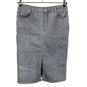 Unisex Your Face - Denim skirt, size 40 - Gray (1)