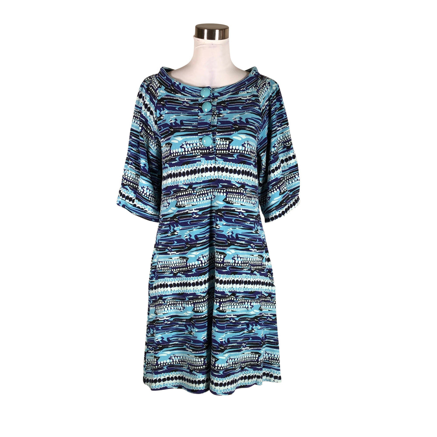 Unisex Nanso - Tricot dress, size 40 - Blue (1)