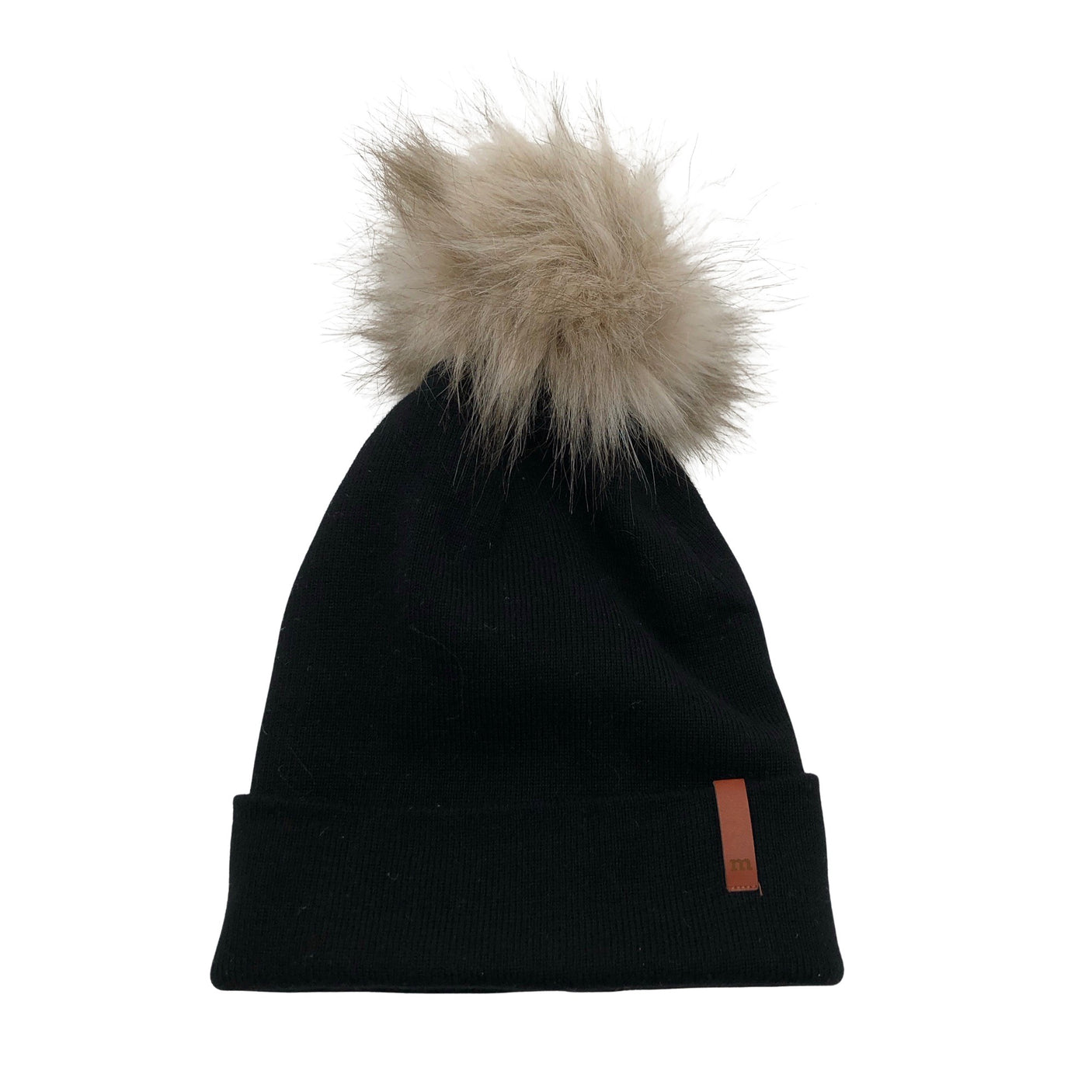 Unisex Metsola - Winter beanie, size 42 - 44 cm - Black (1)