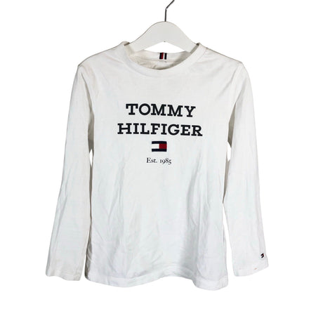 Unisex Tommy Hilfiger - Tricot shirt, size 116 - 122 - White ()