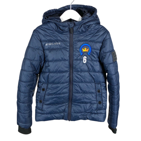 Unisex Bauer - Winter jacket, size 128 - 134 - Blue ()