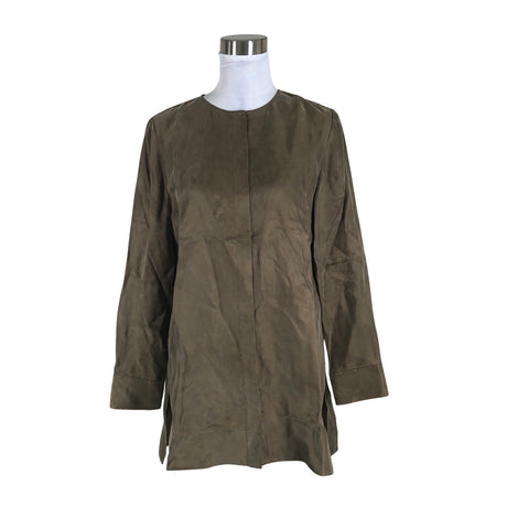 Unisex Massimo Dutti - Schiffon tunic, size 40 - Green ()
