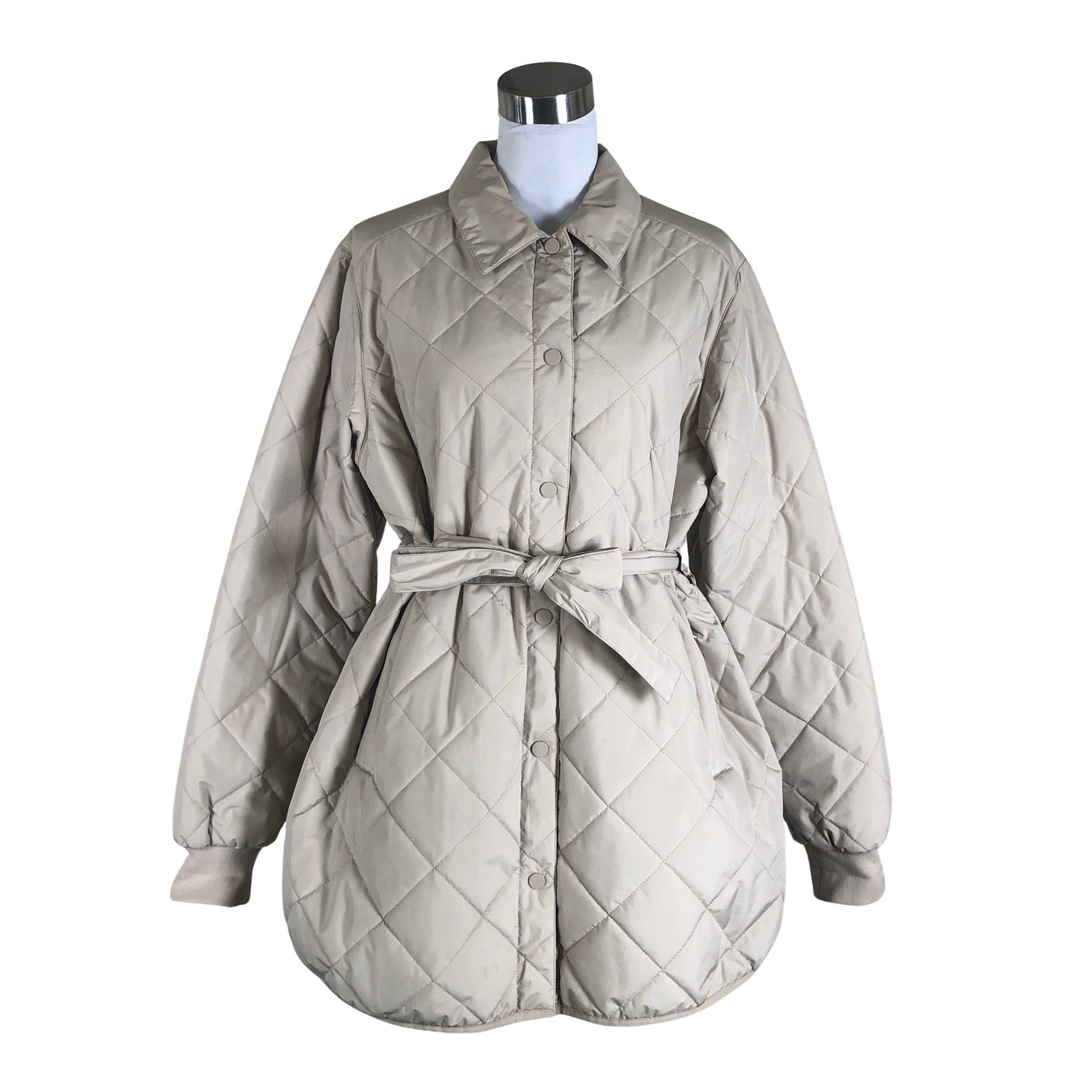 Unisex Makia - Quilted jacket, size 40 - Beige (1)
