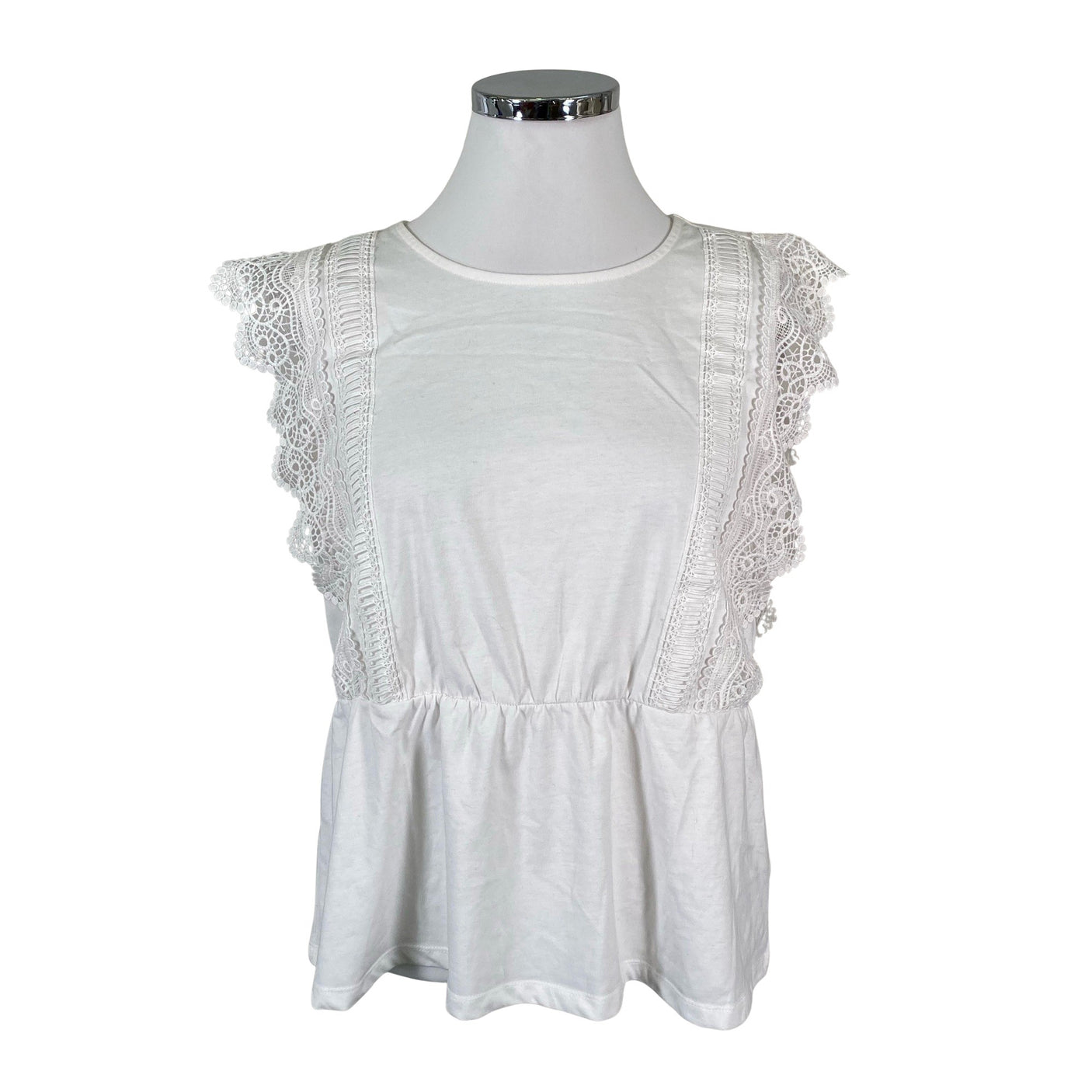Unisex Fransa - Top, size 42 - White (1)