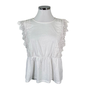 Unisex Fransa - Top, size 42 - White (1)