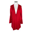 Unisex Mother of pearl - Cardigan, size 42 - Red ()