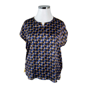 Unisex More&More - Short-sleeved blouse, size 44 - Yellow (1)