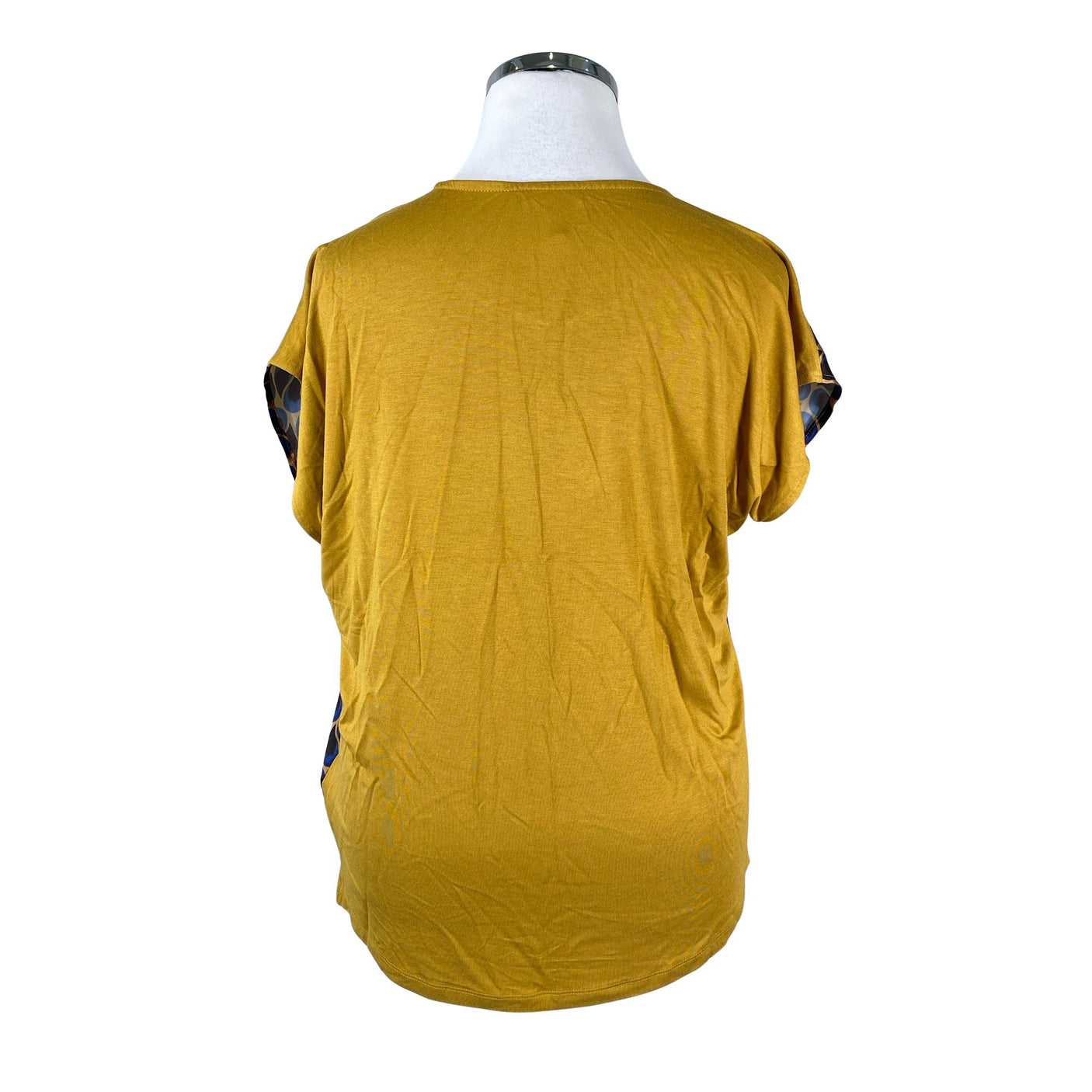 Unisex More&More - Short-sleeved blouse, size 44 - Yellow (2)