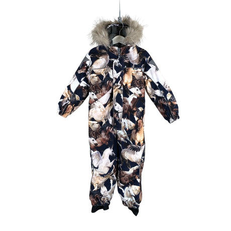 Unisex Molo Kids - Winter overall, size 98 - 104 - Blue ()