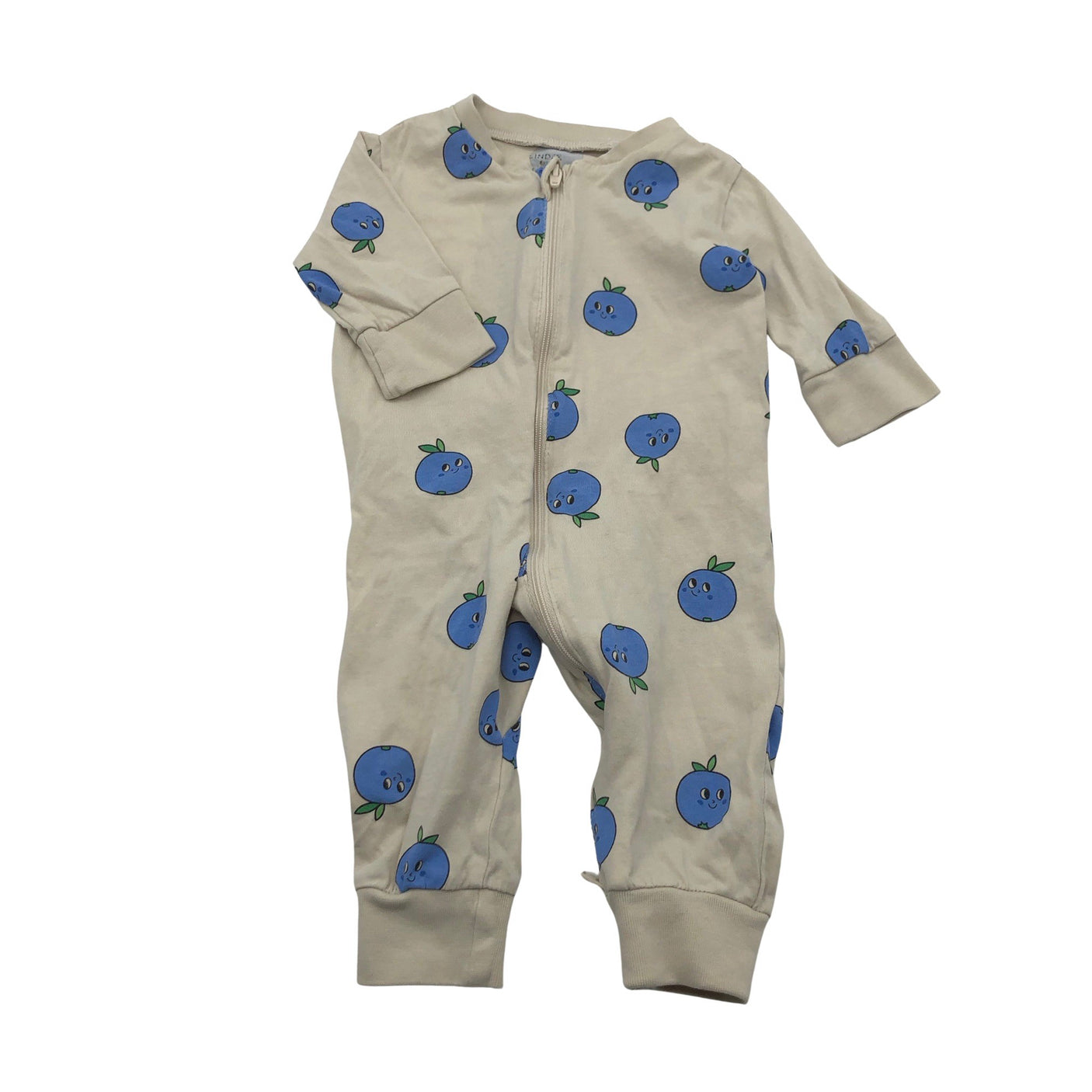 Unisex Lindex - Overalls, size 56 - 62 - Beige (1)