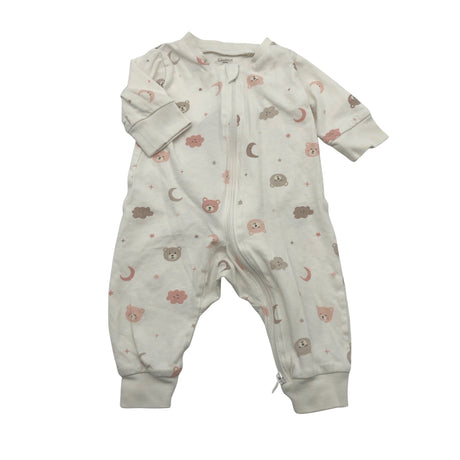 Unisex Lindex - Overalls, size 44 - 50 - White ()