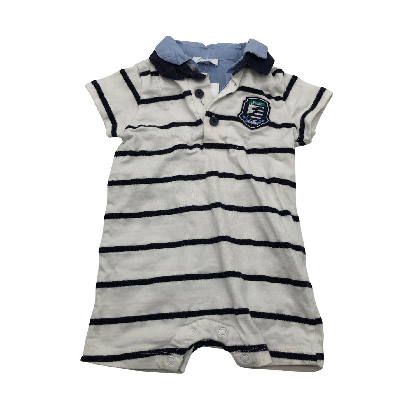 Unisex Jacadi - Overalls, size 62 - 68 - White (1)